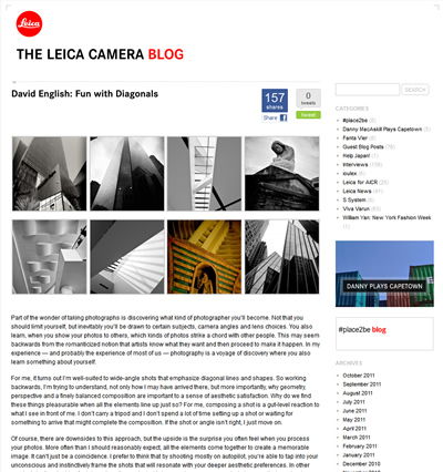 Leica Camera Blog Guest Post